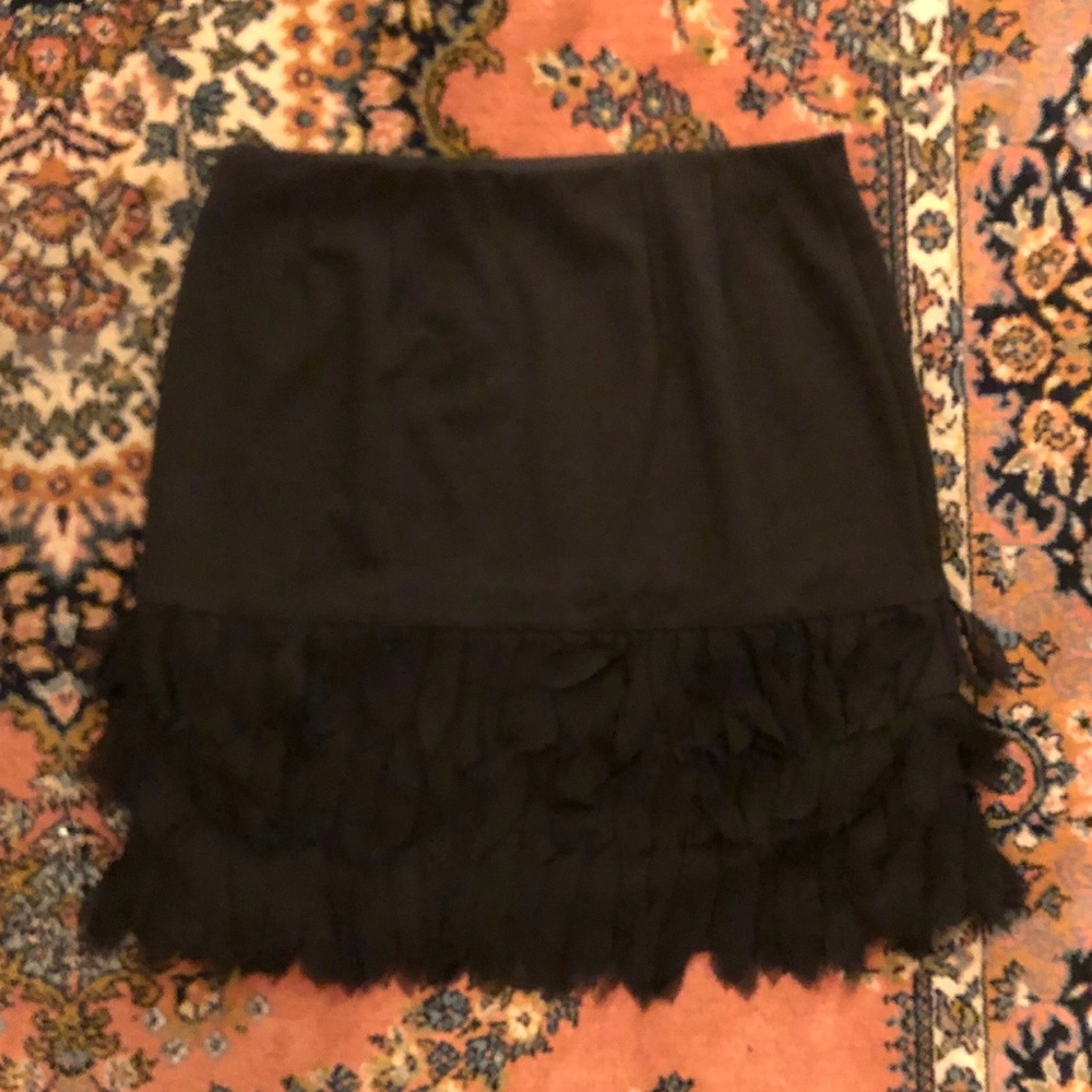 Ann Taylor Black Mini Skirt - Picture 4 of 4